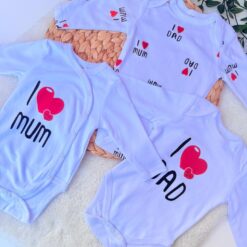 3 Bodies Assortis en Coton Pur : Douceur et Style pour Bébé