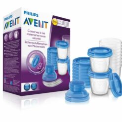 PHILIPS AVENT SCD301/04 Kit nouveau-né : Lot de 2 biberons 125ml + 2  biberons 260ml Natural + 1 goupillon + 1 sucette - Bleu sur marjanemall aux  meilleurs prix au Maroc