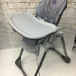 Chaise haute bébé polly easy Nature Gris- CHICCO-18759