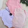 Lot de 3 Bodies en Coton Pur fille - Qualité Premium