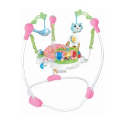 Kikkaboo Stationary Jumper – Sauteur Forest fun Rose