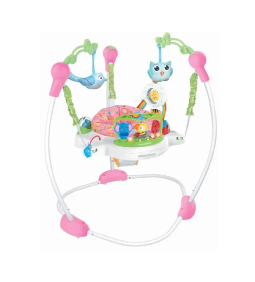 Kikkaboo Stationary Jumper – Sauteur Forest fun Rose