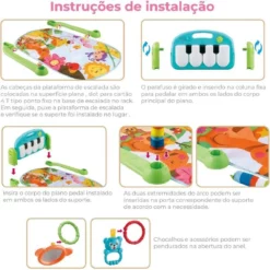 Tapis d'éveil musical Piano - mon bébé