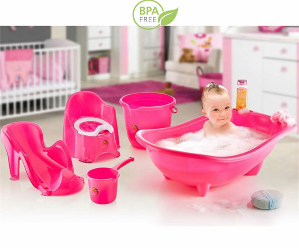 ensemble de bain bébé baignoire