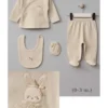 Ensemble naissance 5pcs : Le coffret parfait pour votre princesse