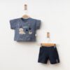 Ensemble comfy Coton Doux : T-Shirt & Short Adorables
