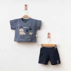 Ensemble comfy Coton Doux : T-Shirt & Short Adorables