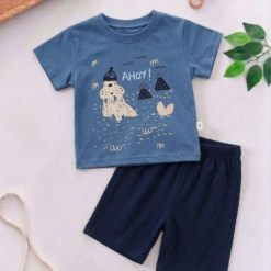 Ensemble comfy Coton Doux : T-Shirt et Short Adorables