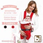 Porte bébé ORTHOPÉDIQUE – Bibaby
