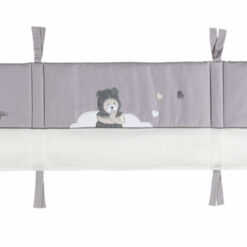 Candide - Tour de lit Respirant Gris-3801