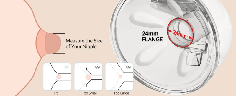 Tire-lait électrique main libre Rechargeable + 10 Sachets + 3 Brides - Cozymum®