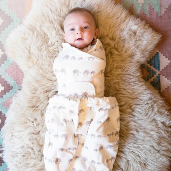 ERGOBABY® La couverture d’emmaillotage Swaddler-0