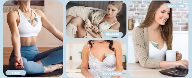 Tire-lait électrique main libre Rechargeable + 10 Sachets + 3 Brides - Cozymum®