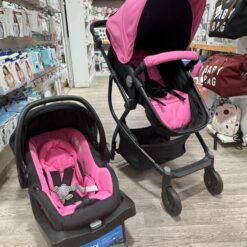 La Poussette réversible 3in1 d’Urbini™ - Rose Edition Limitée