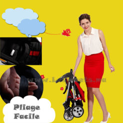 compacte poussette et pas cher