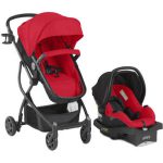La Poussette réversible 3in1 d’Urbini™ –  Rouge -0