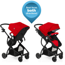 La Poussette réversible 3in1 d’Urbini™ - Rouge -4132