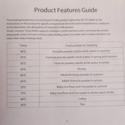 Bouilloire pour Bébé formula à Température Précise - Zimeitu