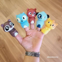 Marionette Pupets à doigt des animaux