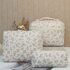 beige fleurs