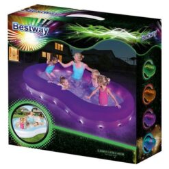 BESTWAY Piscine gonflable à Led lumineuse casablanca