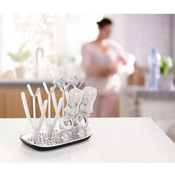 Avent – Égouttoir pour 8 biberons + accessoires