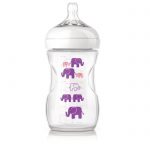 AVENT – PHILIPS AVENT Biberon 260 ml éléphant Natural Fille