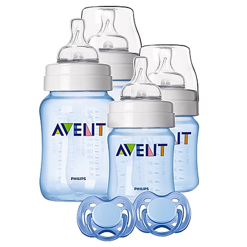 AVENT – Kit nouveau-né  EDITION SPÉCIAL PP 0% BPA (+ 2 Tétine )-0