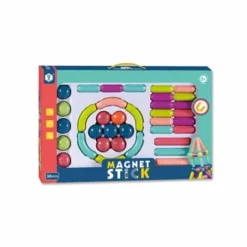 Jeu de Construction Montessori de bâtons magnétiques pour enfants