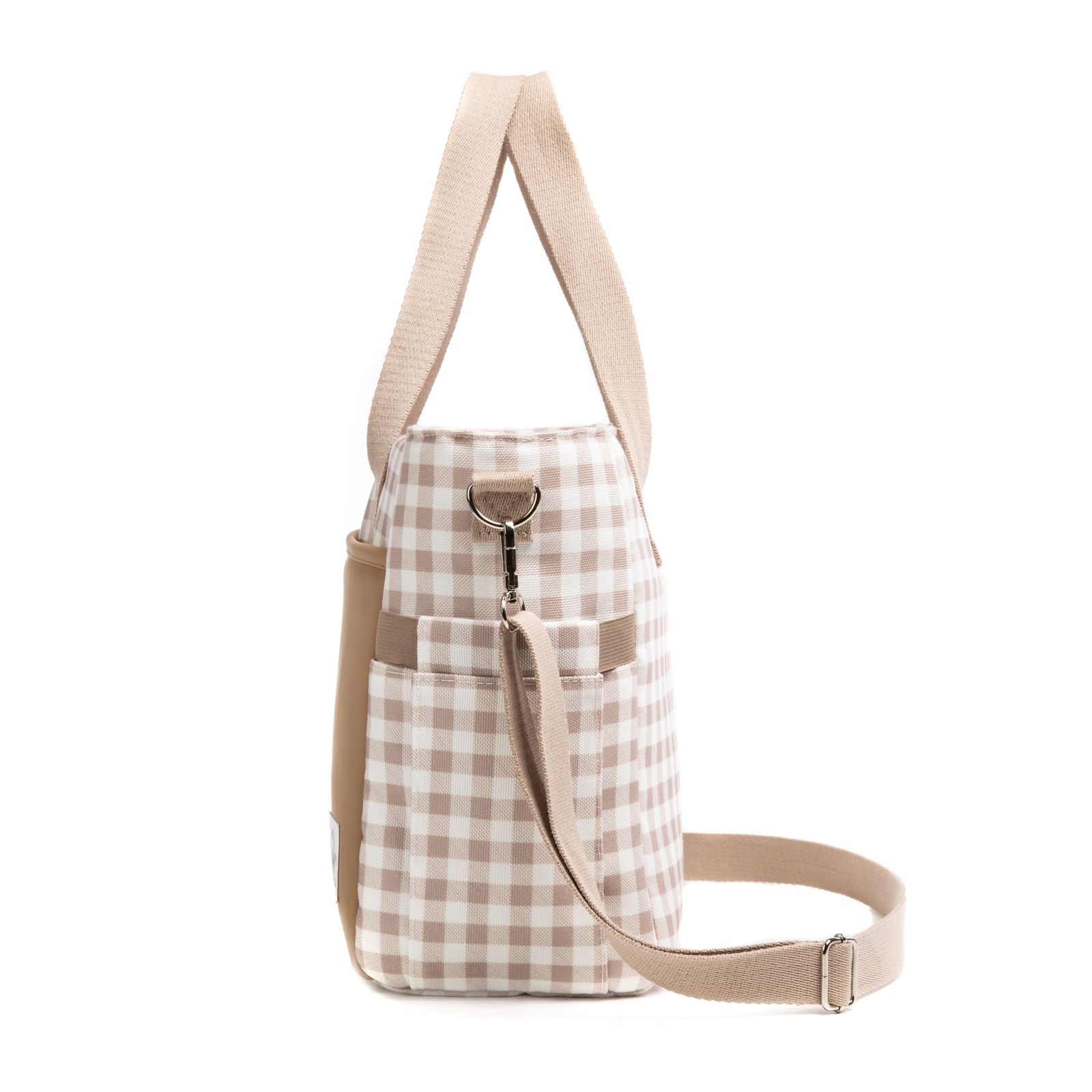 Sac à Langer Tesoro Beige avec Matelas - Cozy Mum