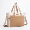 Sac à Langer Tesoro Beige avec Matelas - Cozy Mum