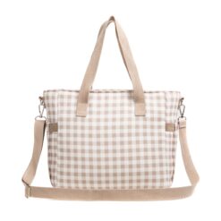 Sac à Langer Tesoro Beige avec Matelas - Cozy Mum