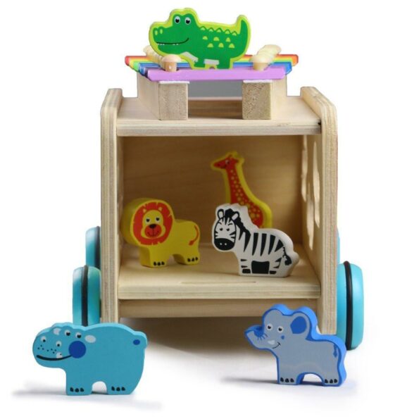 Bus multifonction xylophone en Bois-4946