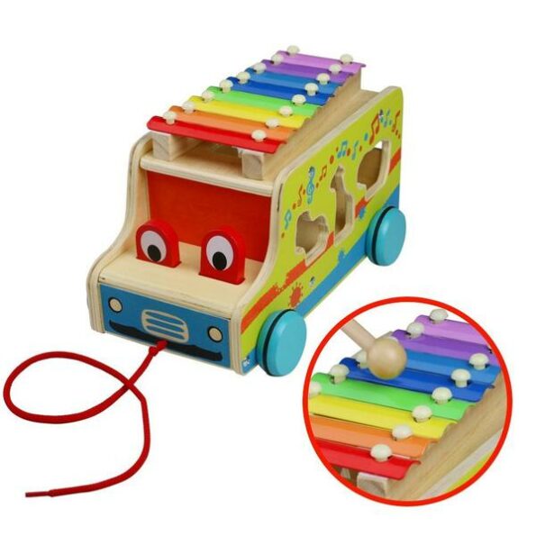 Bus multifonction xylophone en Bois-4947