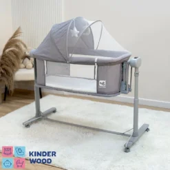 Berceau Cododo Électrique Multifonctionnel avec Balancelle 4 en 1 – Cool Baby