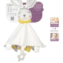 Doudou avec anneau de dentition en Silicone - Funmuch