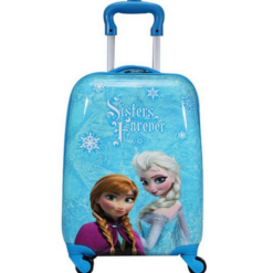 valise bleu reine des neiges