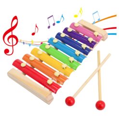 Xylophone en bois 8 notes en bois