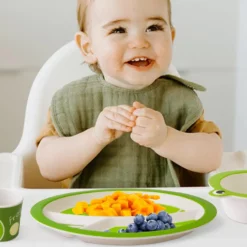 assiette Ensemble de vaisselle pour enfants, 5 pièces - Bamboo Fibre