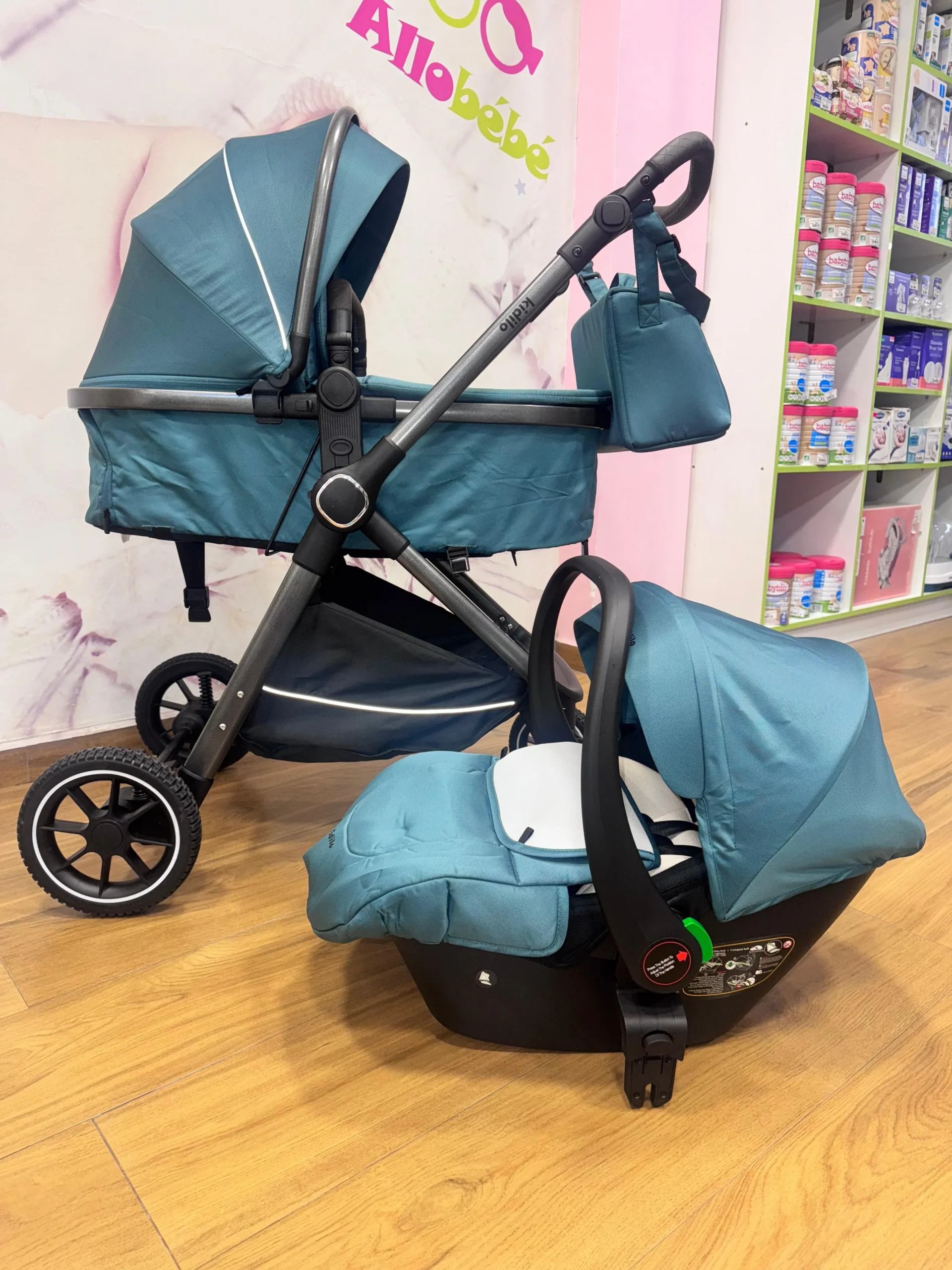 pack poussette kidilo naissance avec maxi cosi