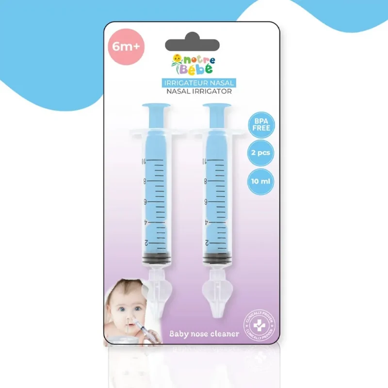 Pack de 2 Seringues Nasales – Bleu (10ml)