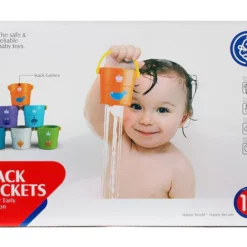 Seaux de bain empilable 6 pcs – Huanger