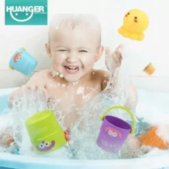 Seaux de bain empilable 6 pcs – Huanger