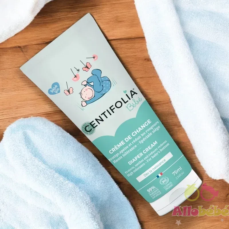 Crème de Change Centifolia BIO : Protection Imédiate et Apaisement du Siège Bébé