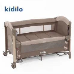 Lit Cododo Multifonction avec Couffin deluxe Noir – Kidilo