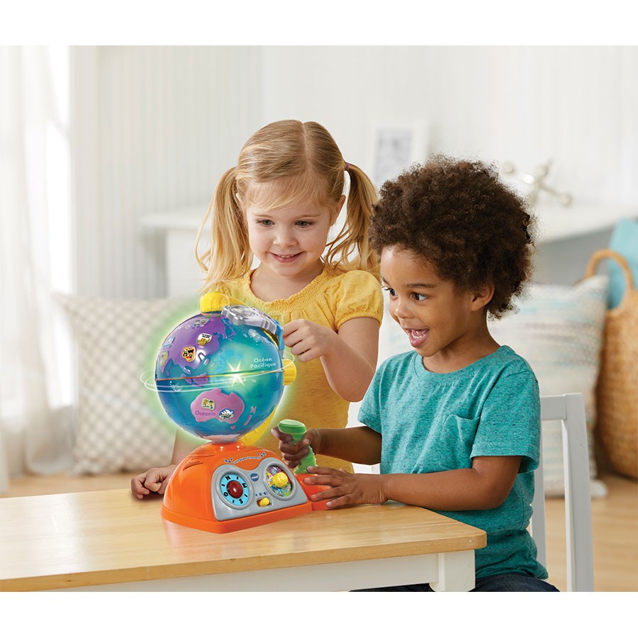 GLOBE INTERACTIF ET LUMINEUX - LUMI TOUCH - VTECH - King Jouet Maroc