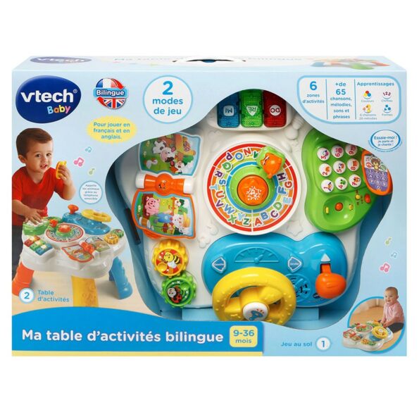 Ma table d'activités bilingue (multicolore) – VTECH-5206