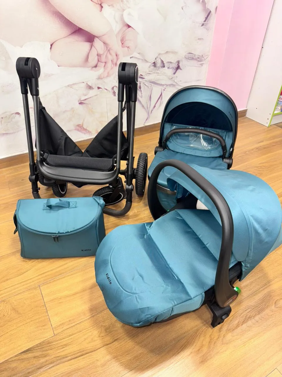 pack poussette kidilo naissance