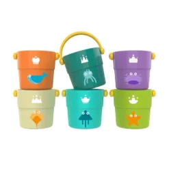 Seaux de bain empilable 6 pcs – Huanger