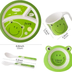 dimension Ensemble de vaisselle pour enfants